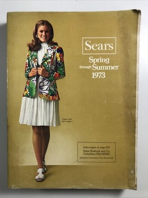 SEARS catalog Spring Summer 1973-Toys VTG Fashion Games Electronics Furniture