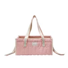Stylish Diaper Storage Bag with Pockets Compact Strollers Organizer for Parents