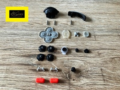 Original Nintendo Switch - Joy-Con Tasten-Set (21 Teile); Für JoyCon RECHTS rot