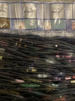 Over 200 Art Dots. Every Color.  Each One Sealed.