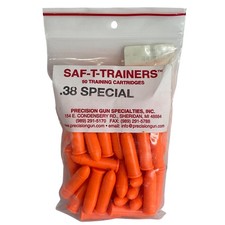Precision Gun Specialties Saf-T-Trainer Dummy Ammo 38 Special 50 Rounds