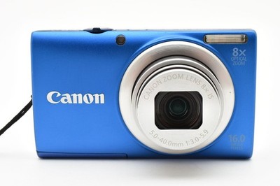 Canon PowerShot A4000 IS 16.0MP Digital Camera - Blue for sale