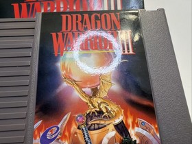 Dragon Warrior III Nintendo Entertainment System NES Complete CIB W/ Poster