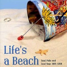 Life's a Beach Book Vintage Tin litho Sand Pail Toys