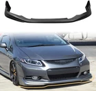 Front Bumper Lip Spoiler, Compatible with 2012-2013 Honda Civic Coupe Usdm Bumpe