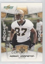 2008 Score Rookie Glossy Adrian Arrington #427 Rookie RC 0r9