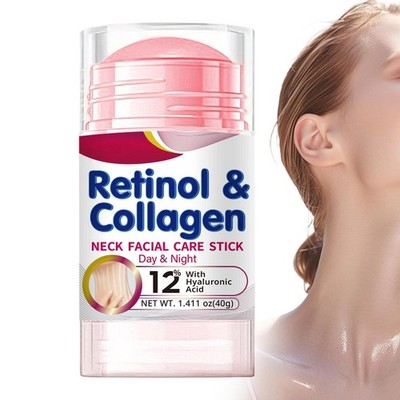Retinol Collagen Neck Care Stick Firming Smooth Fast Absorbing Neck Cream