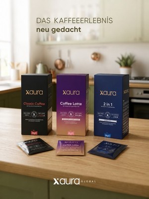 X Aura Funktionale Kaffeegetränke   Mit Reishi Ganoderma Extrakt