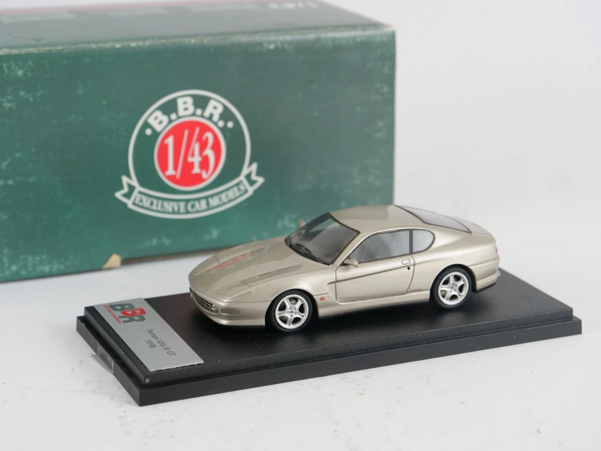 Kit De Montage Ferrari 340 Spyder Vignale 1952 - Leader BBR 1/43 - Bleu Métal/argent