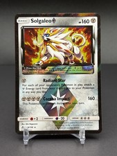 Pokemon Solgaleo 89/156 Prism Star Rare Ultra Prism Holo Card  on eBay