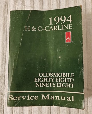 1994 Oldsmobile Eighty Eight Ninety Eight 88 98 Factory Service Manual