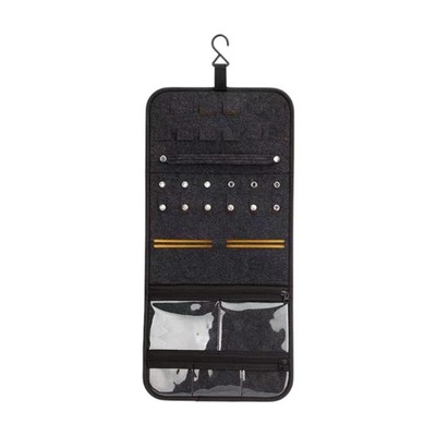 Schmuck Hanging Bag Filz Organizer Hängende Ohrring -Display -Kleiderbügel,