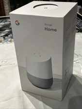 NEW Google Home Smart Bluetooth Speaker with Voice Assistant White Slate