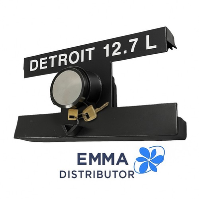 #ad COMPUTER SECURITY LOCK DETROIT DIESEL 12.7 LITER $200.00