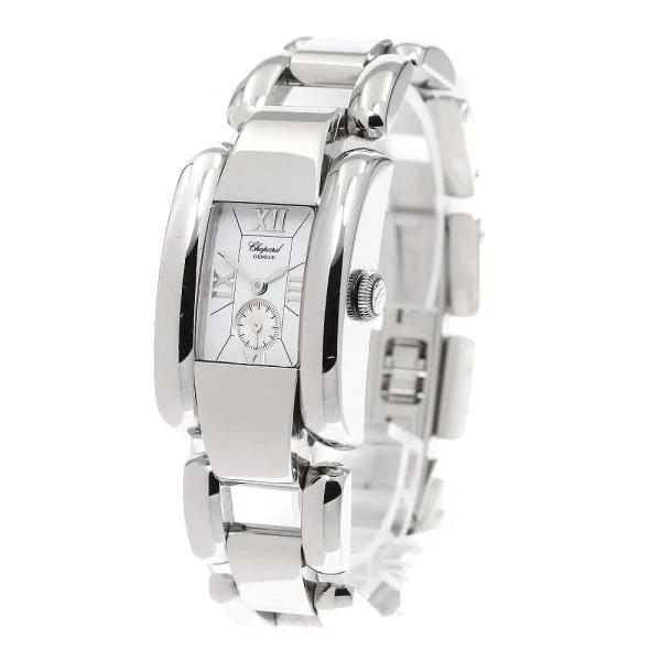 Chopard — Chopard L.U.C 8357 24mm SS White Dial Quartz Small Seconds Watch #C8354