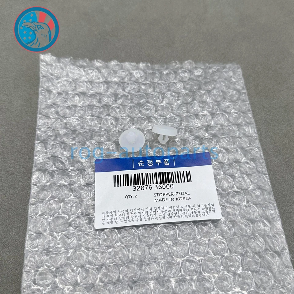 OEM 2X Brake Pedal Stopper For 3287636000 01-15 Kia Optima Sorento Sportage Soul Foto 2 de 4