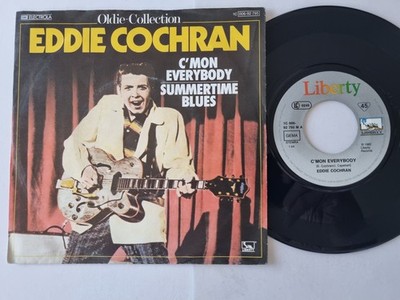 EDDIE COCHRAN - C'mon Everybody/ Summertime Blues 7'' Vinyl Germany