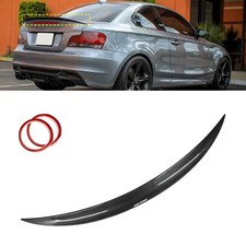 Heck Spoilerlippe passend für BMW 1er Coupe E82 Facelift 2007-2013 Carbon Style
