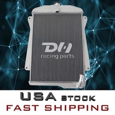 Fit 1940-1941 Chevy Special Deluxe Master 85 3.5l L6 3 Row All-aluminum Radiator