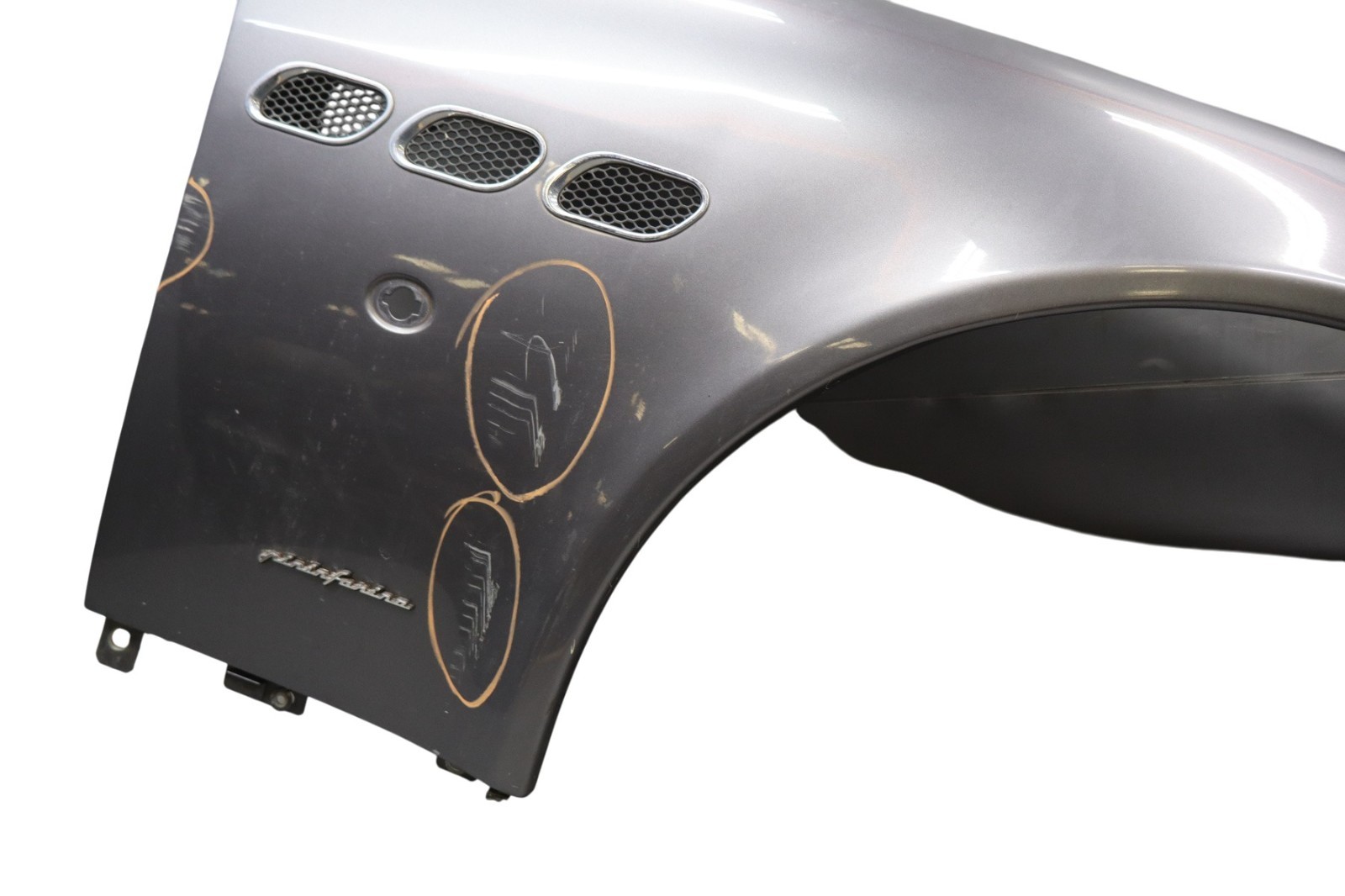 03-13 Maserati Quattroporte M139 Right Passenger Side Fender Cover Assembly Oem