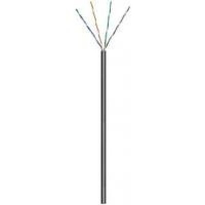 Wentronic Goobay - lose Kabel - 1000m - UTP - CAT 6 - flexibel - schwarz (57199)