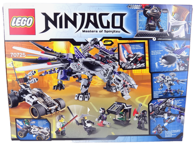 Lego 70725 Ninjago Nindroid MechDragon Set 691 Pieces 5 Minifig's