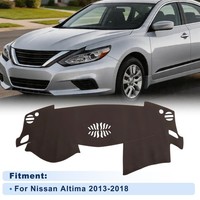 "\"Dashboard Cover FüR Nissan Altima 13-18 Ohne Hud Kunstleder 1 Satz\""