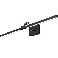 2 pack 36" Modern LED Bathroom Vanity Light with 3CCT Rotatable Arm Matte Black