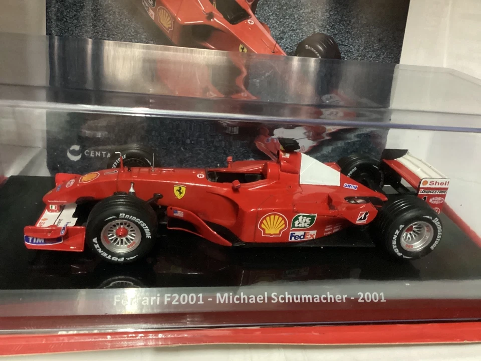 FERRARI  F2001 MICHAEL SCHUMACHER 2001 1/24.  DIE CAST centauria - Immagine 3 di 4