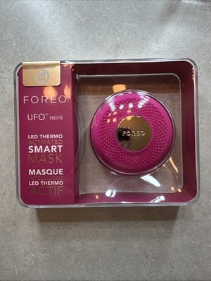FOREO UFO Mini LED Thermo Activated Smart Mask (Fuchsia) New Sealed