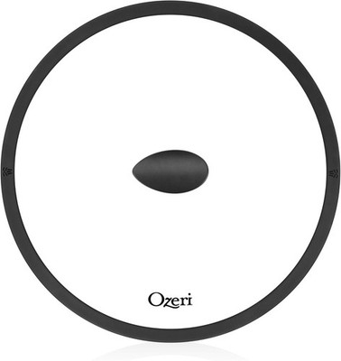 Ozeri Tempered Glass Pan Lid [8 in, 10 in, 11in, 12 in] with Black Silicone