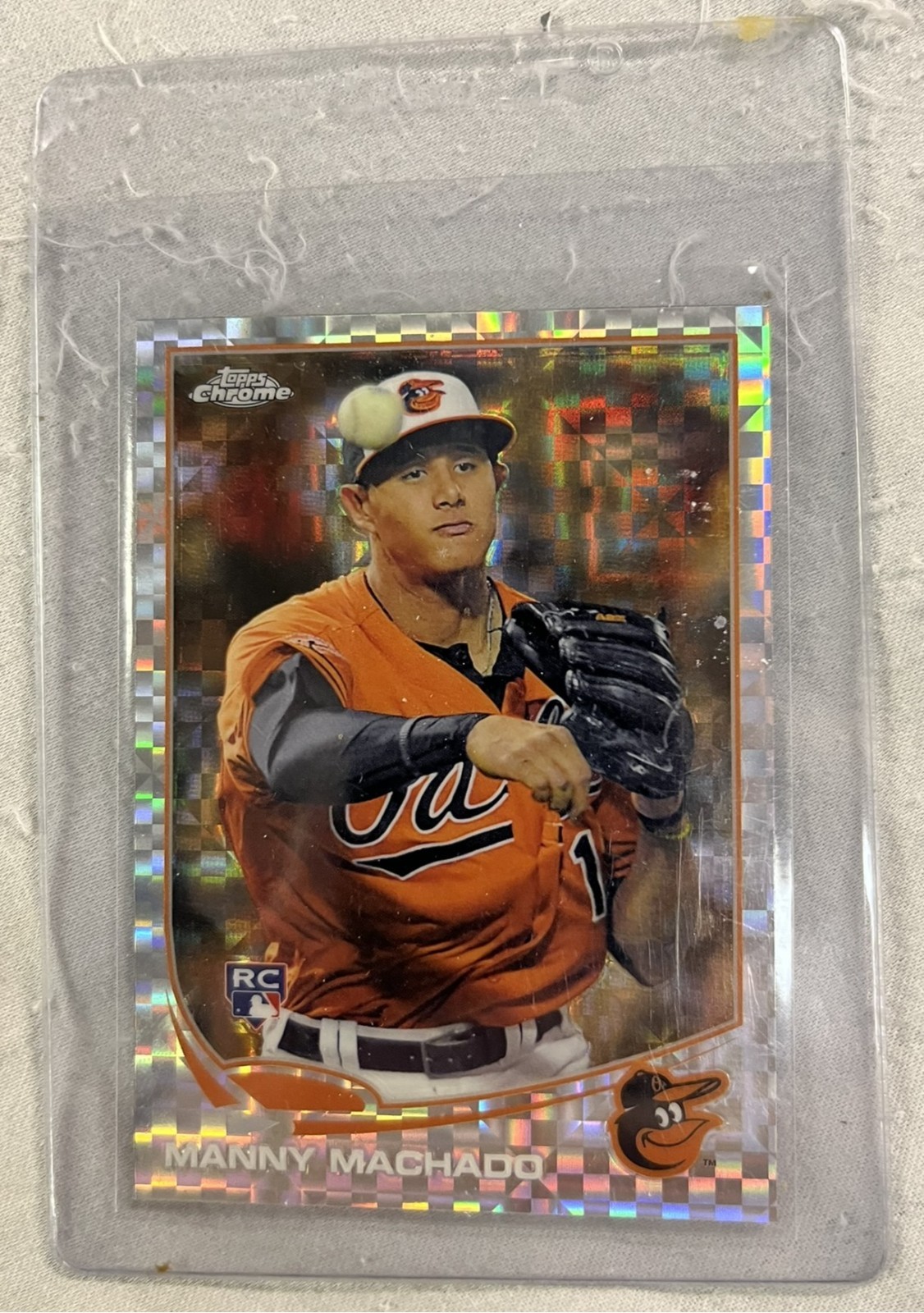 2013 Topps Chrome Xfractor Manny Machado RC #12 Orioles/Padres MINT