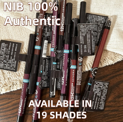 NIB Authentic SEPHORA 12HR Colorful Waterproof Retractable Eyeliner,19 shades