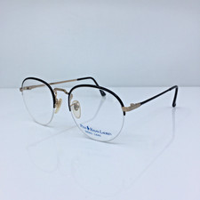 New VINTAGE Polo Ralph Lauren Polo Classic Vl EYEGLASSES C. Black Gold 51-19mm