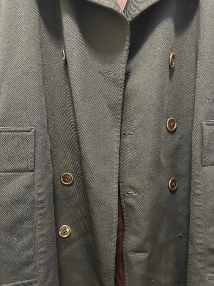 Vintage London Fog Maincoats Men’s Trench Coat 44R Double Breasted BaltimoreUSA - Image 3 of 4