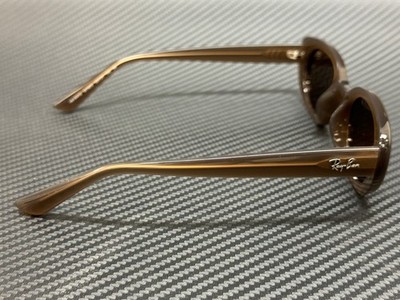 RAY BAN RB4441D 677973 Opal Brown Unisex 53 mm Sunglasses | eBay
