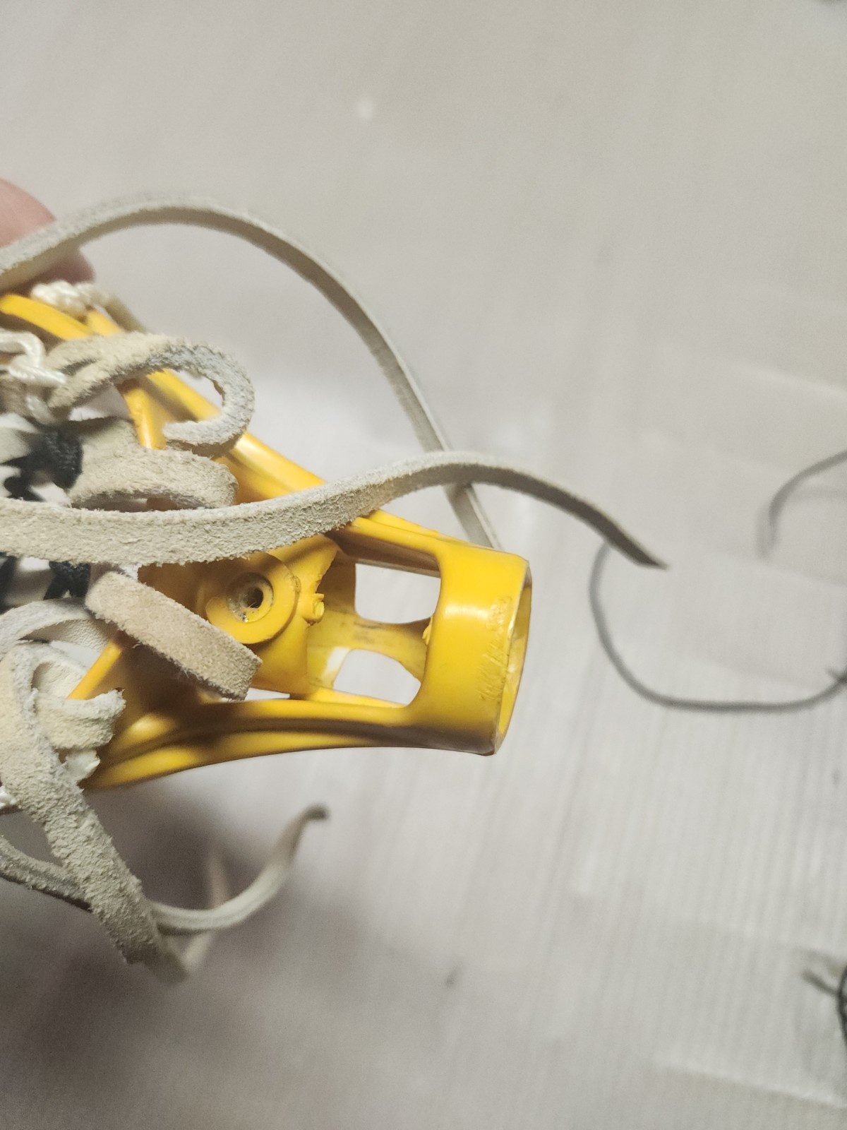 Lot Of 3 Vintage Strung Warrior Lacrosse Heads