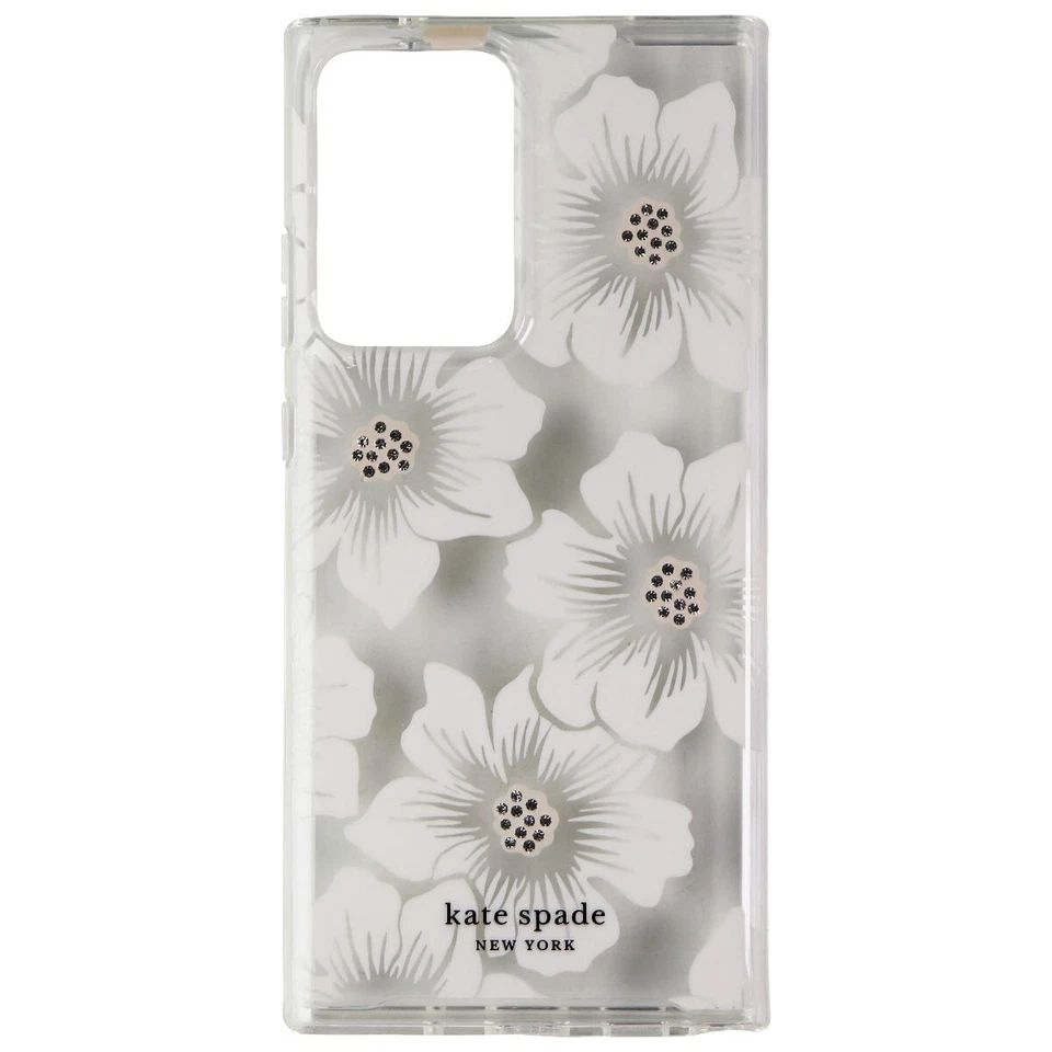 Kate Spade Hard Case for Galaxy Note20 Ultra & Ultra 5G - Hollyhock Clear Floral - Изображение 2 из 3