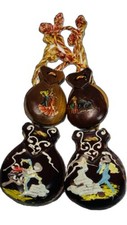 Vintage Handcrafted Castanets Matador Dancers Dancing Lot Of 4