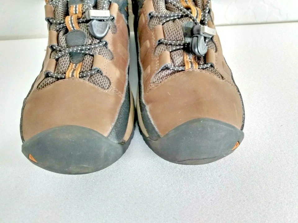 Туристические ботинки Keen Youth унисекс размер США 6 Targhee Mid цвет Dark Earth/Golden Brown 101983 - Изображение 3 из 4