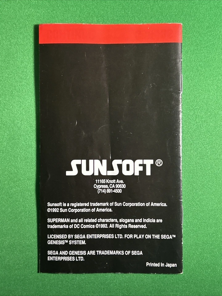 6 Sega Genesis Game Manuals Lot - Manual Only - No Game - No Case - Image 2 of 4