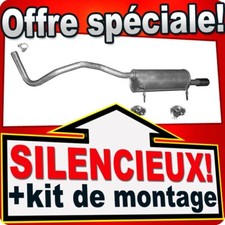 Pot d'échappement Renault FLUENCE