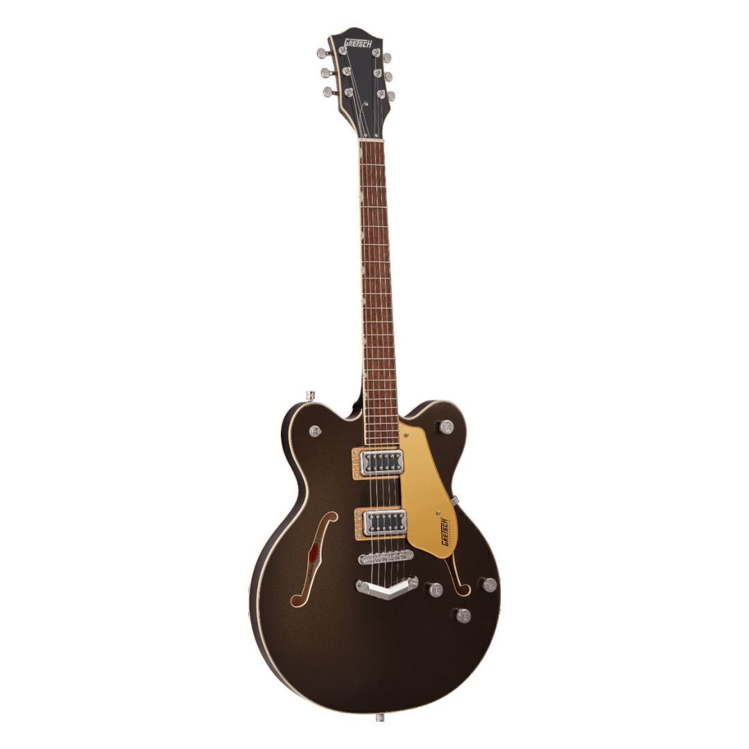 Gretsch G5622 Электрогитара с двойным центральным блоком и 6 струнами из черного золота