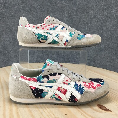 Onitsuka Shoes Womens 6.5 Tiger Serrano Sneaker Multicolor Leather Casual D668L
