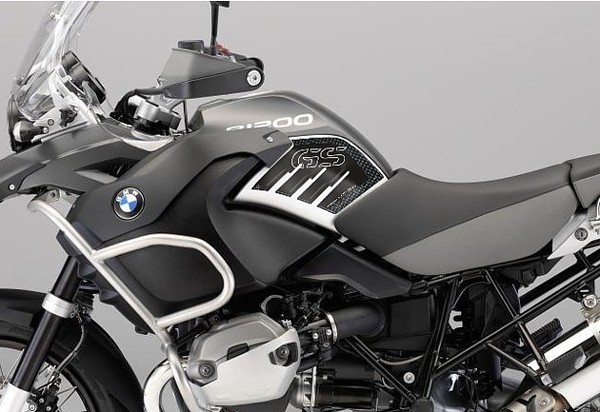 Aufkleber 3D Tank Kompatibel Motorrad BMW R1200 GS Adventure 2006-2013 Carbon-image