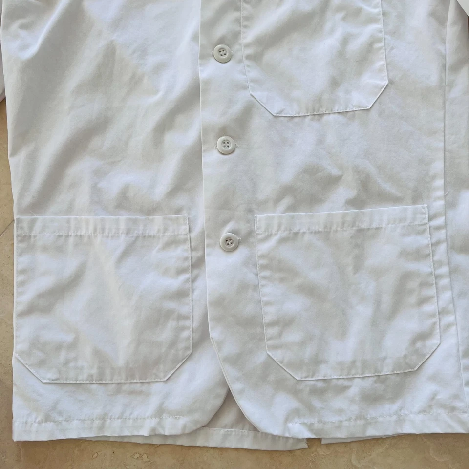 FASHION SEAL HEALTHCARE Unisex Adult Lab Coat Waist Length - Size Small - Image 4 of 4