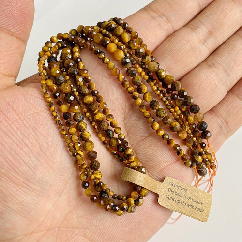 Wholesale 2/3/4mm Gemstone Beads – Apatite, Quartz, Shell for DIY Jewelry - Picture 63 of 204