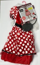 Disney Minnie Mouse Dress Up Ear Headband Party Play Costume Girl Small 6 6X NWT