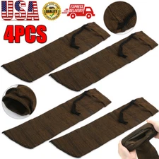 4Pcs 16" Handgun Protector Silicone Treated Storage Sleeve Pistol Anti Rust Dust