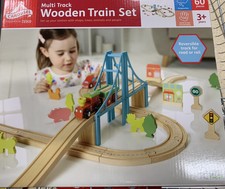 mothercare wooden train set